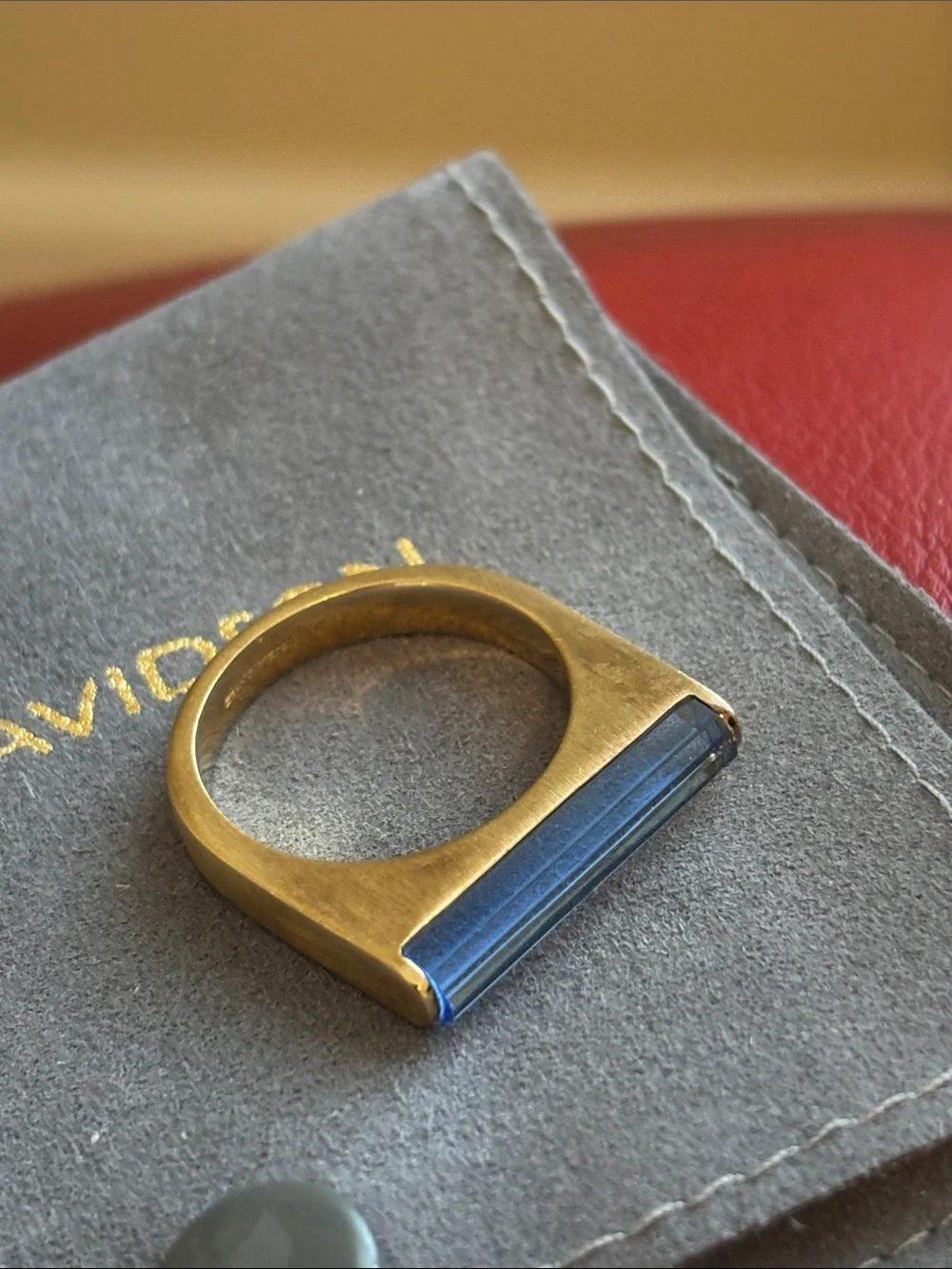 Dean Davidson revival gemstone Ring  size 8